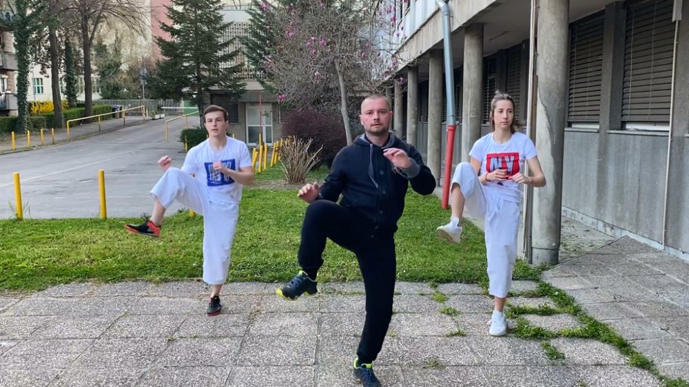 Nanbudo vježbe za online školu